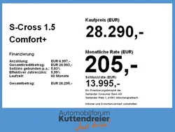Weiß Neu 2024 Suzuki SX4 S-Cross Comfort+ SUV | 28.290 € (Guter Preis)
