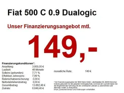 Schwarz Gebraucht 2018 Fiat 500C Connect Cabrio | 14.890 € (Etwas zu teuer)