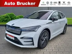 Weiss Gebraucht 2024 Skoda Enyaq iV Lounge SUV | 46.990 € (Etwas zu teuer)