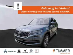 Quarzgrau metallic Gebraucht 2021 Skoda Kodiaq Clever SUV | 27.980 € (Guter Preis)