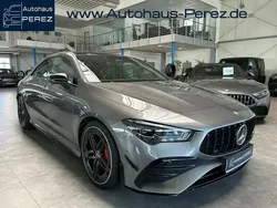Grau Gebraucht 2024 Mercedes CLA35 AMG Premium Plus Coupé | 52.749 € (Guter Preis)