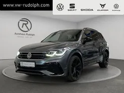 Platinum grey metallic (metallic) Gebraucht 2022 VW Tiguan Allspace R-line SUV | 34.879 € (Fairer Preis)