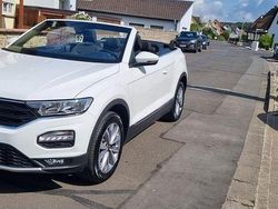 Weiß Gebraucht 2021 VW T-Roc Cabriolet Style Cabrio | 22.990 € (Guter Preis)