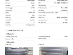 Weiß Gebraucht 2008 VW Caddy Family Van / Kleinbus | 7.500 € (Teuer)