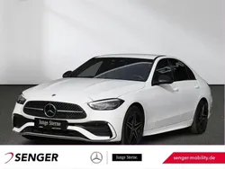 Weiß Gebraucht 2024 Mercedes C220 AMG | 43.720 € (Fairer Preis)