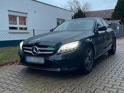 Schwarz Gebraucht 2018 Mercedes C200 AMG line Limousine | 17.500 €