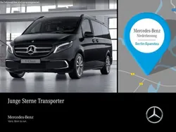 Schwarz Gebraucht 2022 Mercedes V250 Avantgarde Edition Van / Kleinbus | 55.980 € (Etwas zu teuer)