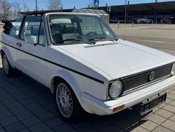 Weiß Gebraucht 1987 VW Golf Cabriolet Cabrio | 7.990 €