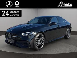 Schwarz Gebraucht 2024 Mercedes C300 AMG Limousine | 54.980 € (Teuer)