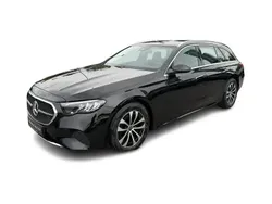 Obsidianschwarz (metallic) Gebraucht 2024 Mercedes E220 Avantgarde Kombi | 47.732 € (Guter Preis)