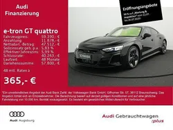 Schwarz Gebraucht 2022 Audi e-tron GT quattro Ambiente Limousine | 59.390 € (Superpreis)