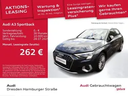 Grau Gebraucht 2025 Audi A3 Sportback Advanced Plus Limousine | 33.490 € (Superpreis)