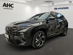 Schwarz abyss black Gebraucht 2025 Hyundai Tucson N Line SUV | 40.900 € (Etwas zu teuer)