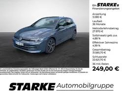 Grau (delfingrau metallic) Gebraucht 2024 VW Golf VIII Edition Limousine | 30.950 € (Fairer Preis)