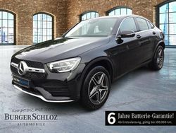 Metalliclack obsidianschwarz Gebraucht 2020 Mercedes GLC300e AMG Coupé | 42.800 € (Fairer Preis)
