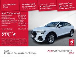 Weiß Gebraucht 2022 Audi Q3 Sportback Performance SUV | 28.890 € (Guter Preis)