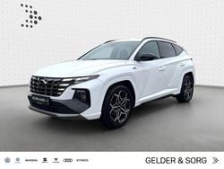 Atlas white / sol Gebraucht 2023 Hyundai Tucson SUV | 25.480 € (Superpreis)
