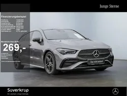 Grau Gebraucht 2024 Mercedes CLA200 Shooting Brake Premium Kombi | 35.900 € (Teuer)