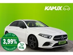 Polarweiss unilack Gebraucht 2020 Mercedes A200 AMG line Limousine | 25.490 € (Fairer Preis)