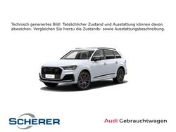 Gletscherweiß metallic Gebraucht 2021 Audi Q7 S-Line SUV | 58.890 € (Superpreis)