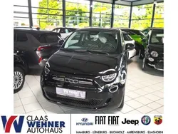 Colore esterno (onyx schwarz) Gebraucht 2021 Fiat 500e Action Kleinwagen | 12.800 € (Fairer Preis)
