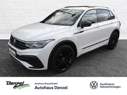 Oryxweiß perlmutteffekt Gebraucht 2021 VW Tiguan R-line SUV | 34.990 € (Fairer Preis)