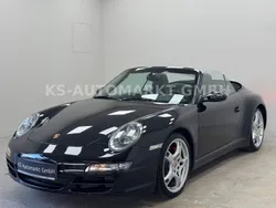 Basaltschwarzmetallic Gebraucht 2007 Porsche 911 Carrera 4S Cabriolet Cabrio | 48.850 € (Superpreis)