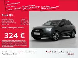 Mythosschwarz metallic Gebraucht 2024 Audi Q3 Advanced SUV | 41.083 € (Etwas zu teuer)