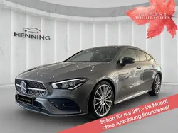 Grau Gebraucht 2022 Mercedes CLA200 Shooting Brake AMG Kombi | 29.080 € (Fairer Preis)