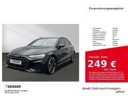 Mythosschwarz metallic Gebraucht 2025 Audi A3 S-Line Limousine | 40.990 € (Teuer)