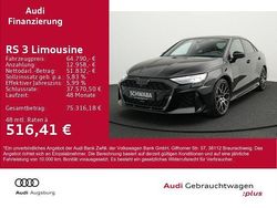 Mythosschwarz metallic Gebraucht 2025 Audi RS3 Ambiente Kleinwagen | 64.790 € (Fairer Preis)