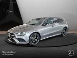 Grau Gebraucht 2021 Mercedes CLA250 Shooting Brake Kombi | 31.890 € (Etwas zu teuer)