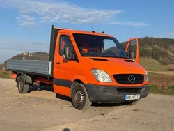 Orange Gebraucht 2008 Mercedes Sprinter Van | 12.999 € (Teuer)