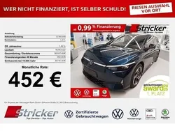 Blau Gebraucht 2024 VW ID.7 GTX Limousine | 52.949 € (Superpreis)