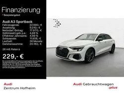 Gletscherweiß metallic Gebraucht 2021 Audi A3 e-tron S-Line Kleinwagen | 22.980 € (Guter Preis)