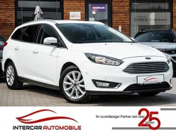 Weiß Gebraucht 2016 Ford Focus Titanium Kombi | 9.890 € (Fairer Preis)