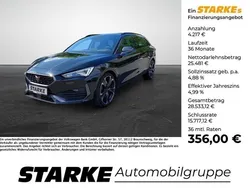 Mitternachtsschwarz Gebraucht 2023 Cupra Leon VZ Kombi | 29.698 € (Etwas zu teuer)