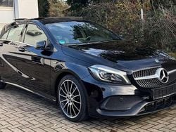Nachtschwarz unilack Gebraucht 2018 Mercedes A200 AMG line Kleinwagen | 15.999 € (Guter Preis)