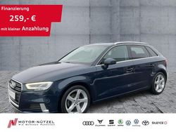 Kosmosblau metallic Gebraucht 2018 Audi A3 Sport Limousine | 19.930 € (Fairer Preis)