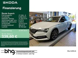 Weiß Gebraucht 2022 Skoda Superb SportLine Limousine | 27.930 € (Fairer Preis)