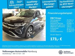 2t deep black perleffekt Gebraucht 2024 VW T-Cross Style SUV | 25.760 € (Fairer Preis)