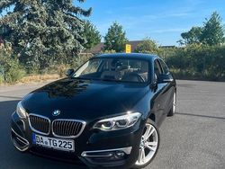 Schwarz Gebraucht 2017 BMW 225 Luxury Line Coupé | 20.900 € (Teuer)