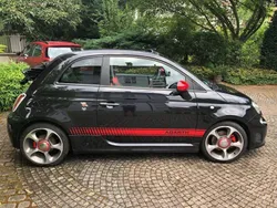 Schwarz Gebraucht 2015 Abarth 595C Cabrio | 12.500 € (Fairer Preis)