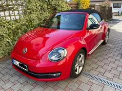 Rot Gebraucht 2016 VW Beetle Cabrio | 21.900 € (Fairer Preis)