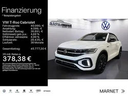 Weiß Gebraucht 2025 VW T-Roc Cabriolet R-line Cabrio | 40.990 € (Teuer)