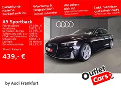 Brillantschwarz Gebraucht 2021 Audi A5 Advanced Coupé | 27.850 € (Etwas zu teuer)