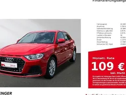 Progressivrot metallic Gebraucht 2024 Audi A1 Sportback Advanced Plus Kleinwagen | 23.490 € (Superpreis)
