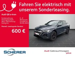 Blau Gebraucht 2024 Audi Q8 e-tron S-Line SUV | 66.900 € (Fairer Preis)