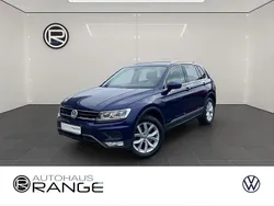 Blau Gebraucht 2017 VW Tiguan Highline SUV | 21.980 € (Fairer Preis)