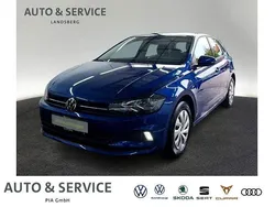 Blau Gebraucht 2021 VW Polo Comfortline Limousine | 13.990 € (Guter Preis)